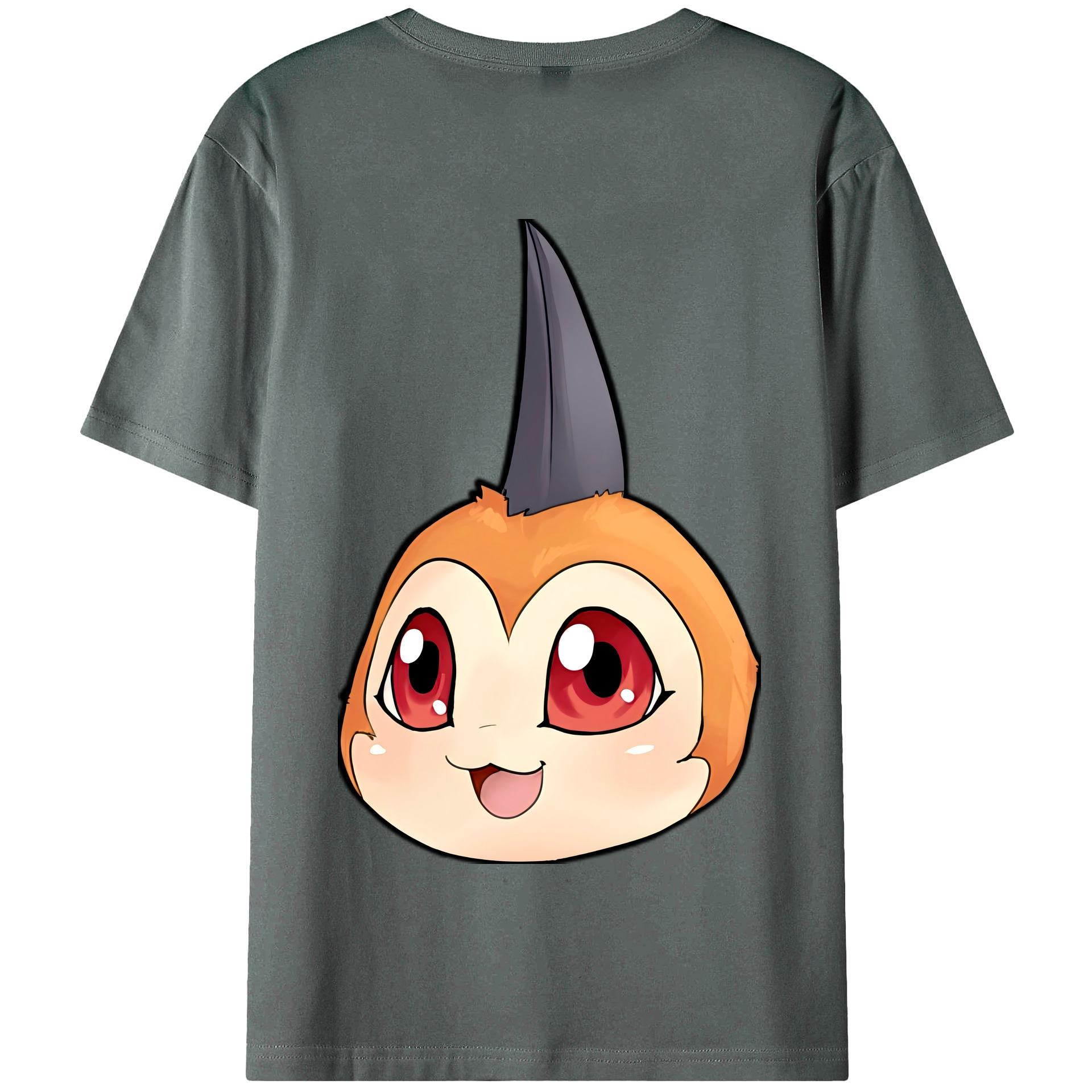 （画像用） Digimon デジタルモンスター/デジモン 綿100％半袖Tシャツ（背面プリント）